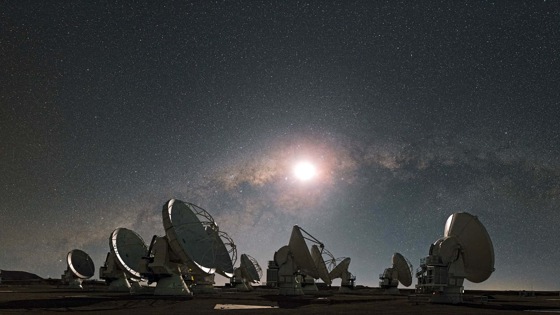 Atacama Large Millimeter Array Astronomy Wallpaper