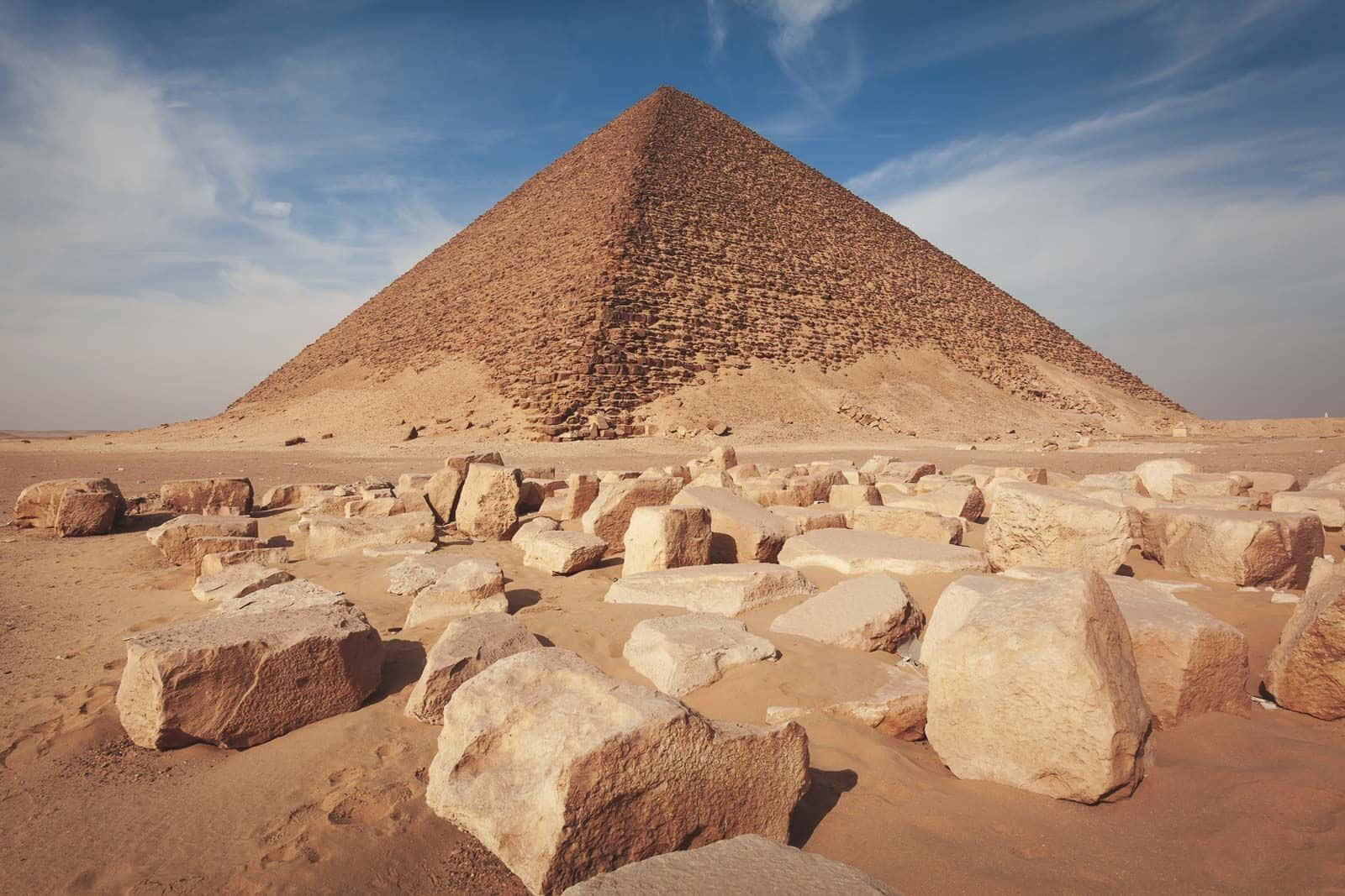 Atardecersobre Las Pirámides De Giza, Egipto Antiguo.