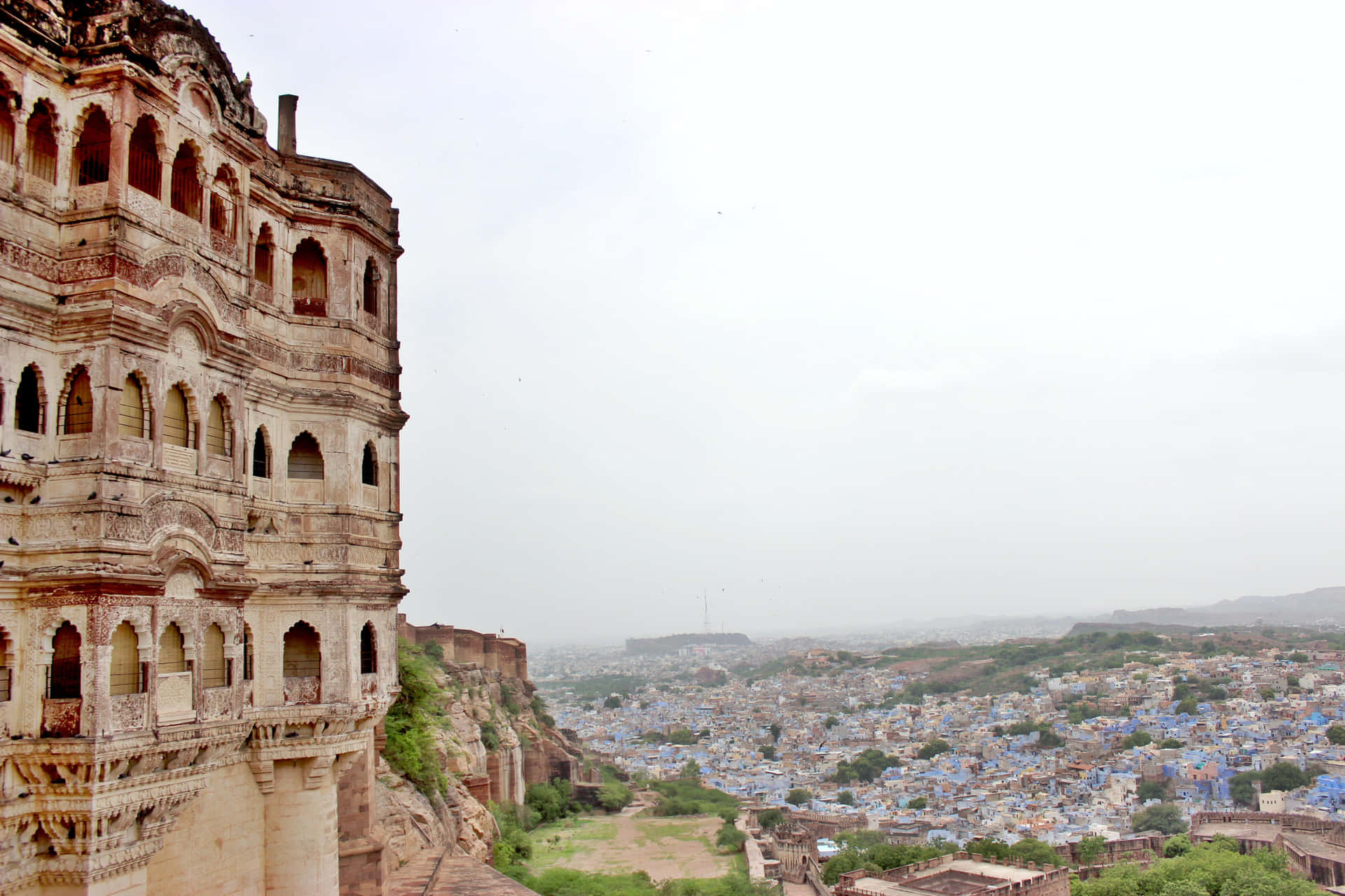 Atardecervibrante En Rajasthan