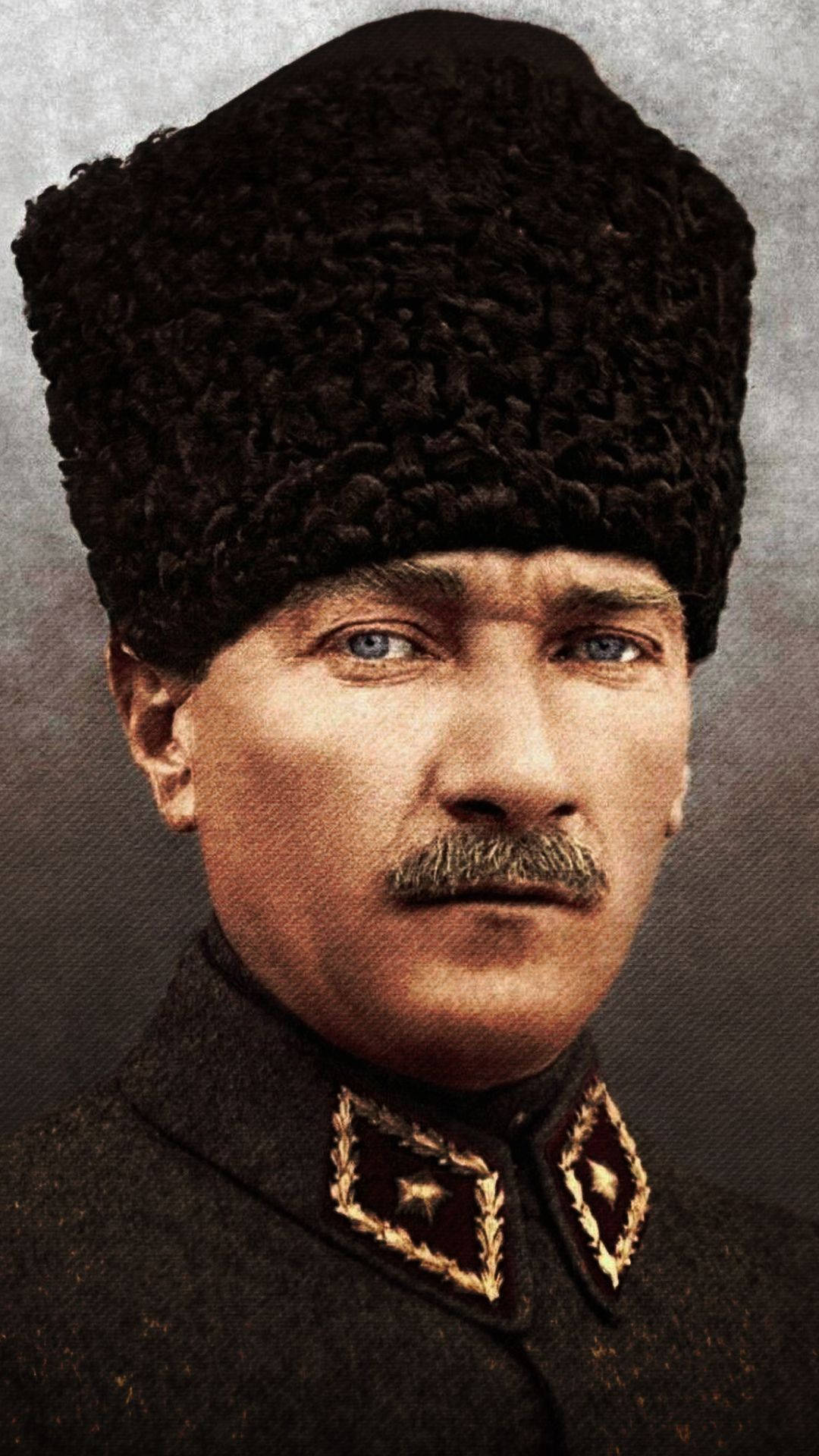 Fondode Pantalla De Ataturk Con Sombrero De Cordero Fondo de pantalla