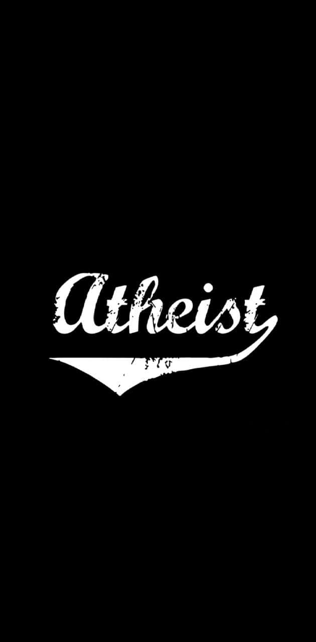 Atheists exist, questioning and thinking the world Wallpaper