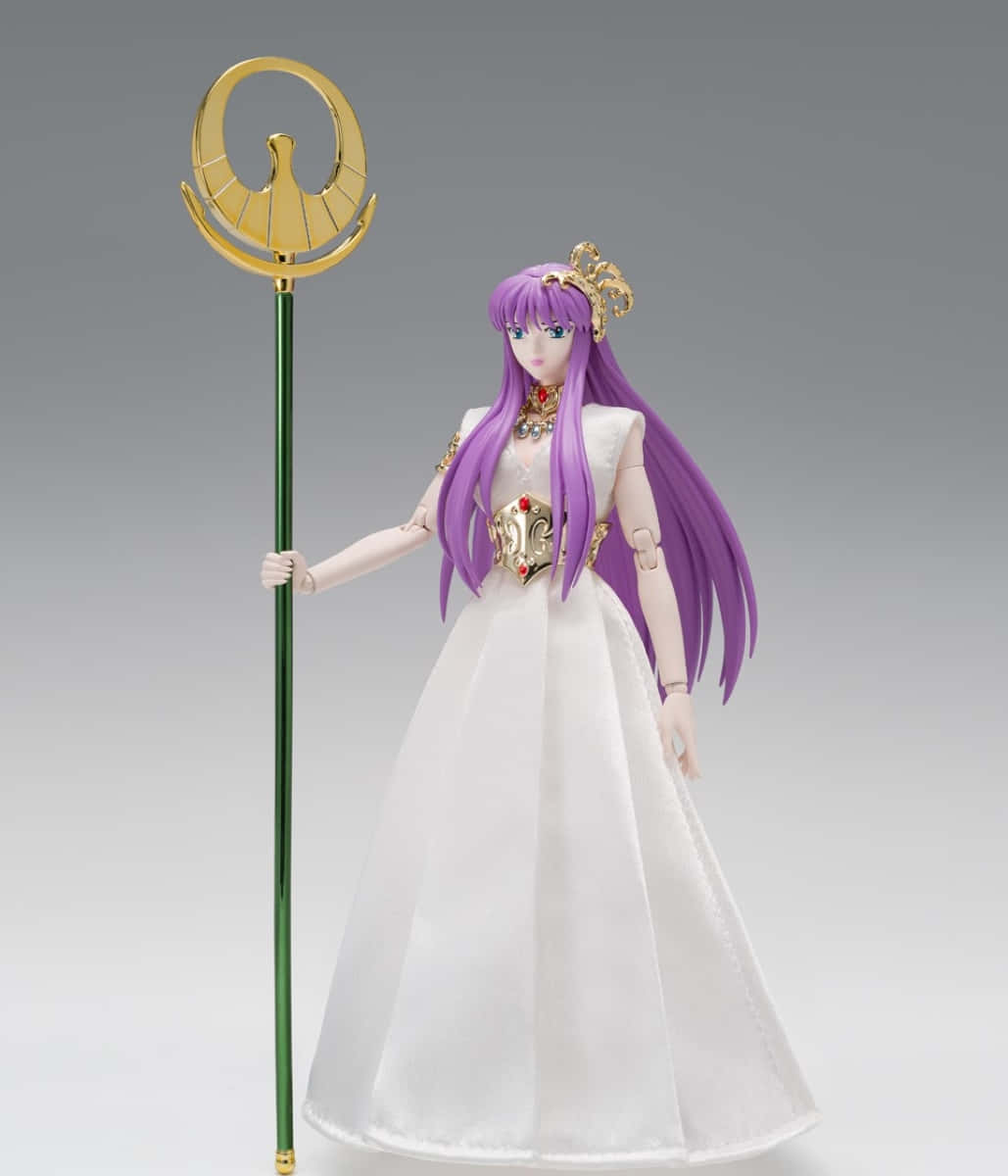 Athena Saori Kido Figuur Achtergrond