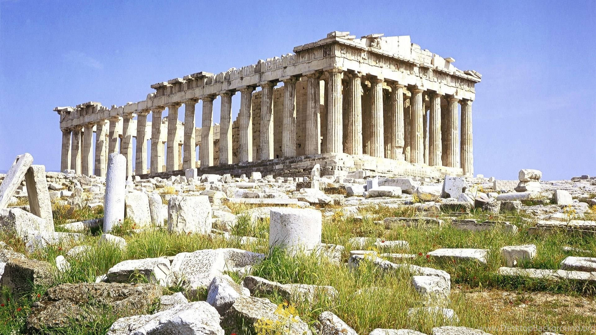 Sitiodel Partenón De Atenas Fondo de pantalla