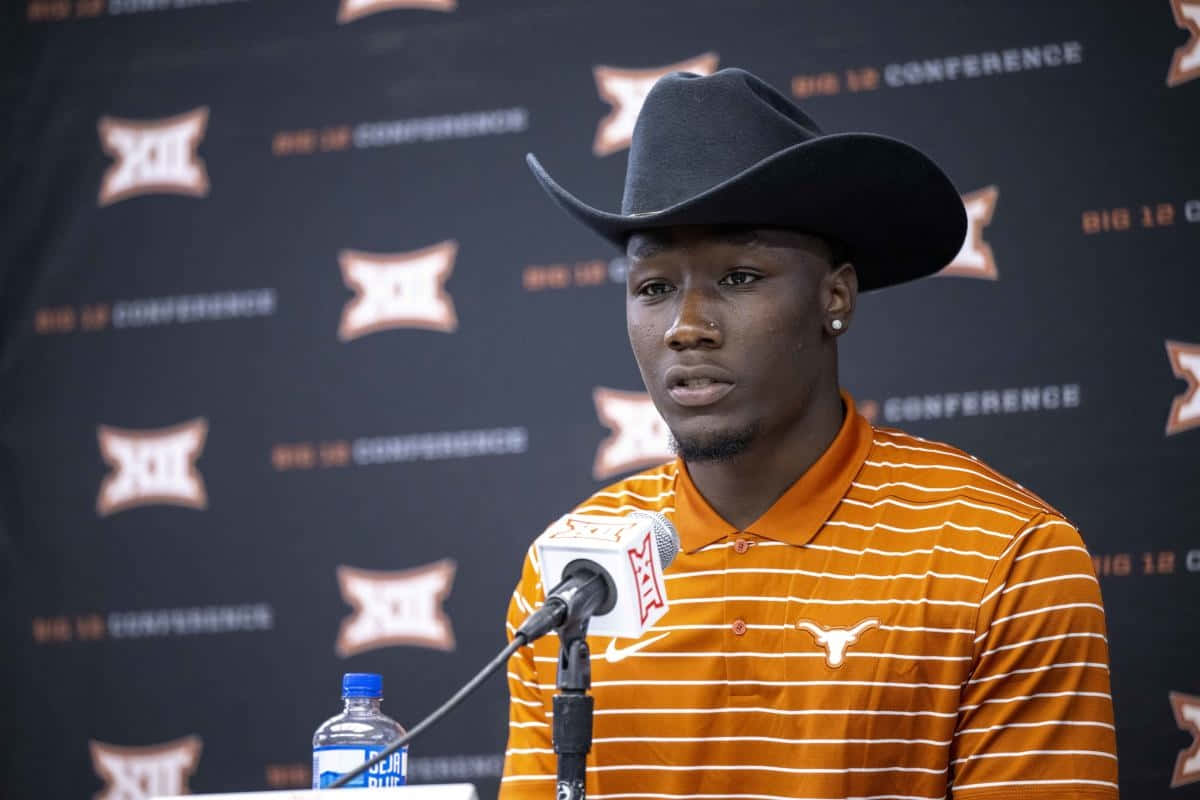 Athletein Cowboy Hat Press Conference Wallpaper