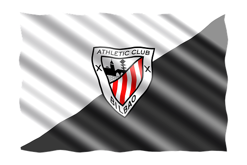 Athletic Bilbao Flag Illustration PNG