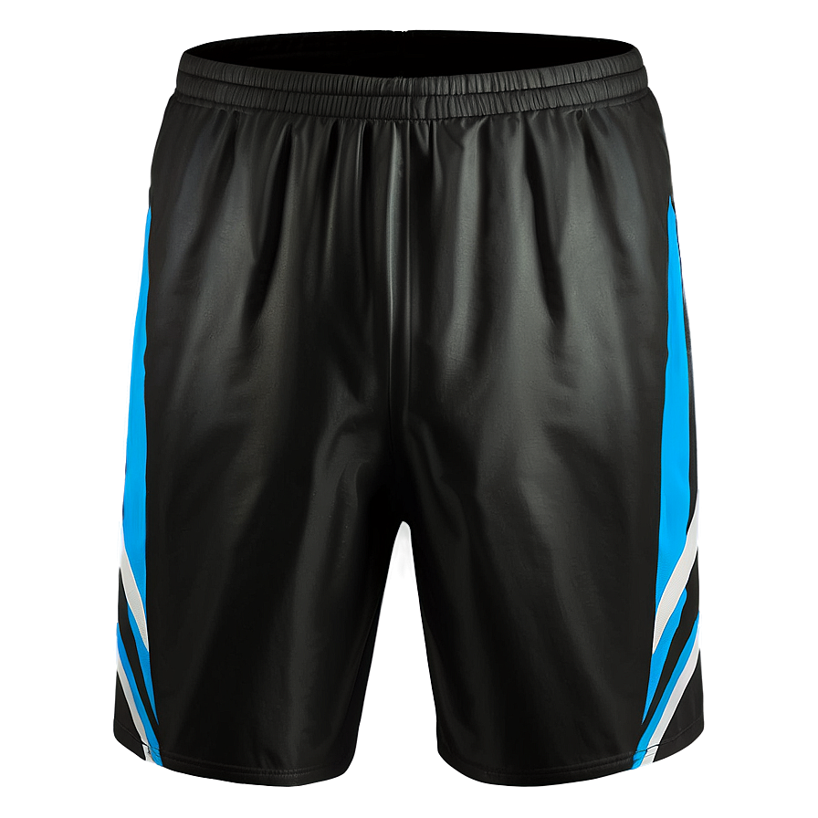 Athletic Black Shorts Png 06132024 PNG