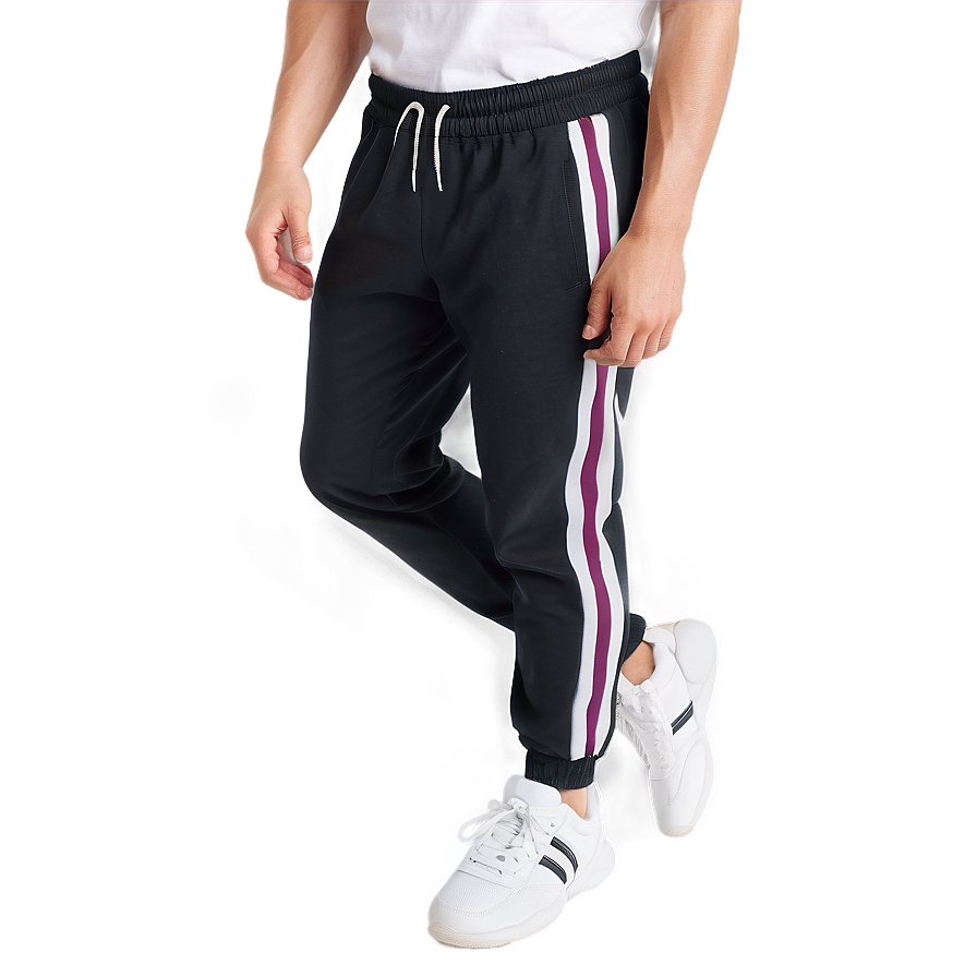 Athletic Black Sweatpants Png Pkm PNG