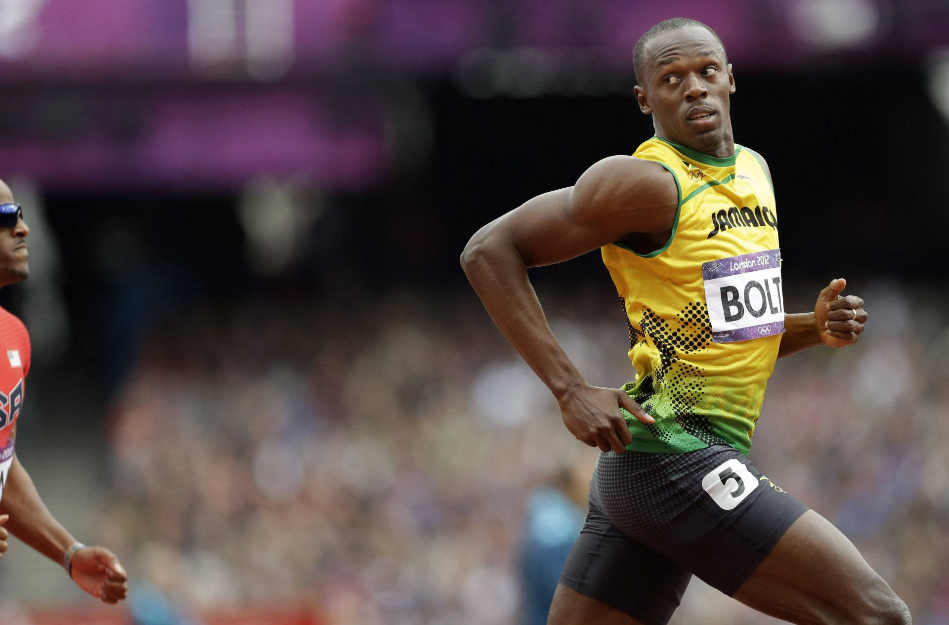 Athletic Champion Usain Bolt Wallpaper