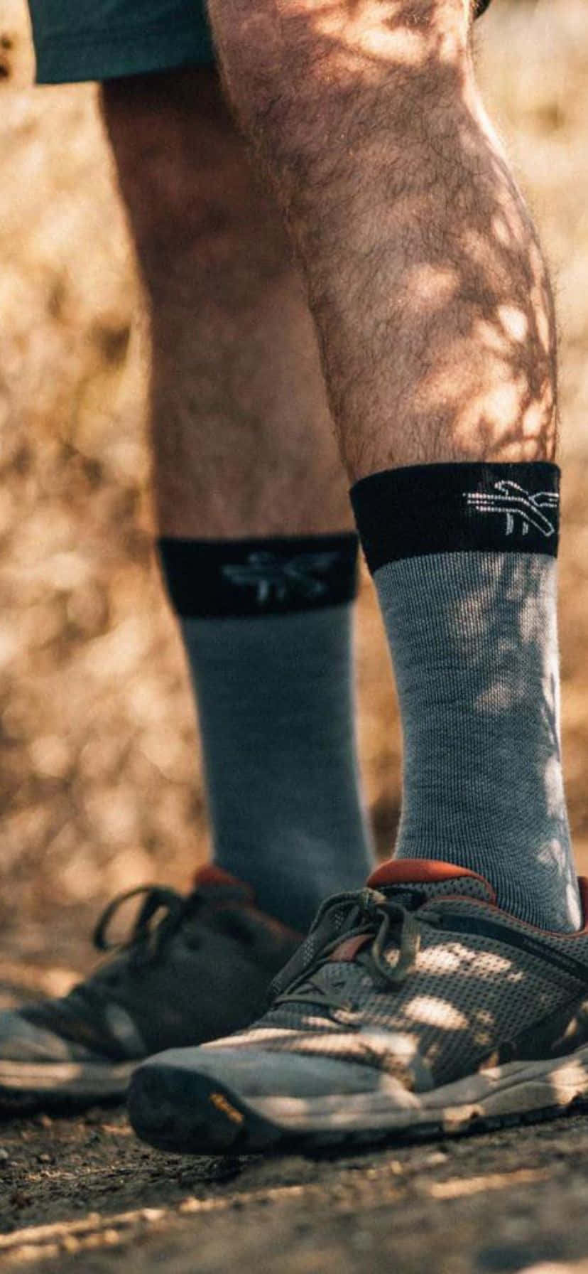 Athletic Socks Outdoor Adventure Wallpaper
