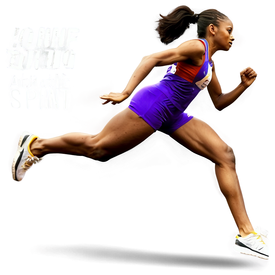 Athletic Sprint Png Jjm92 PNG