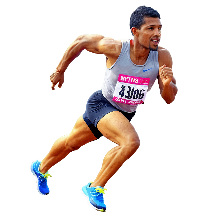 Athletic Sprint Png Mrt PNG