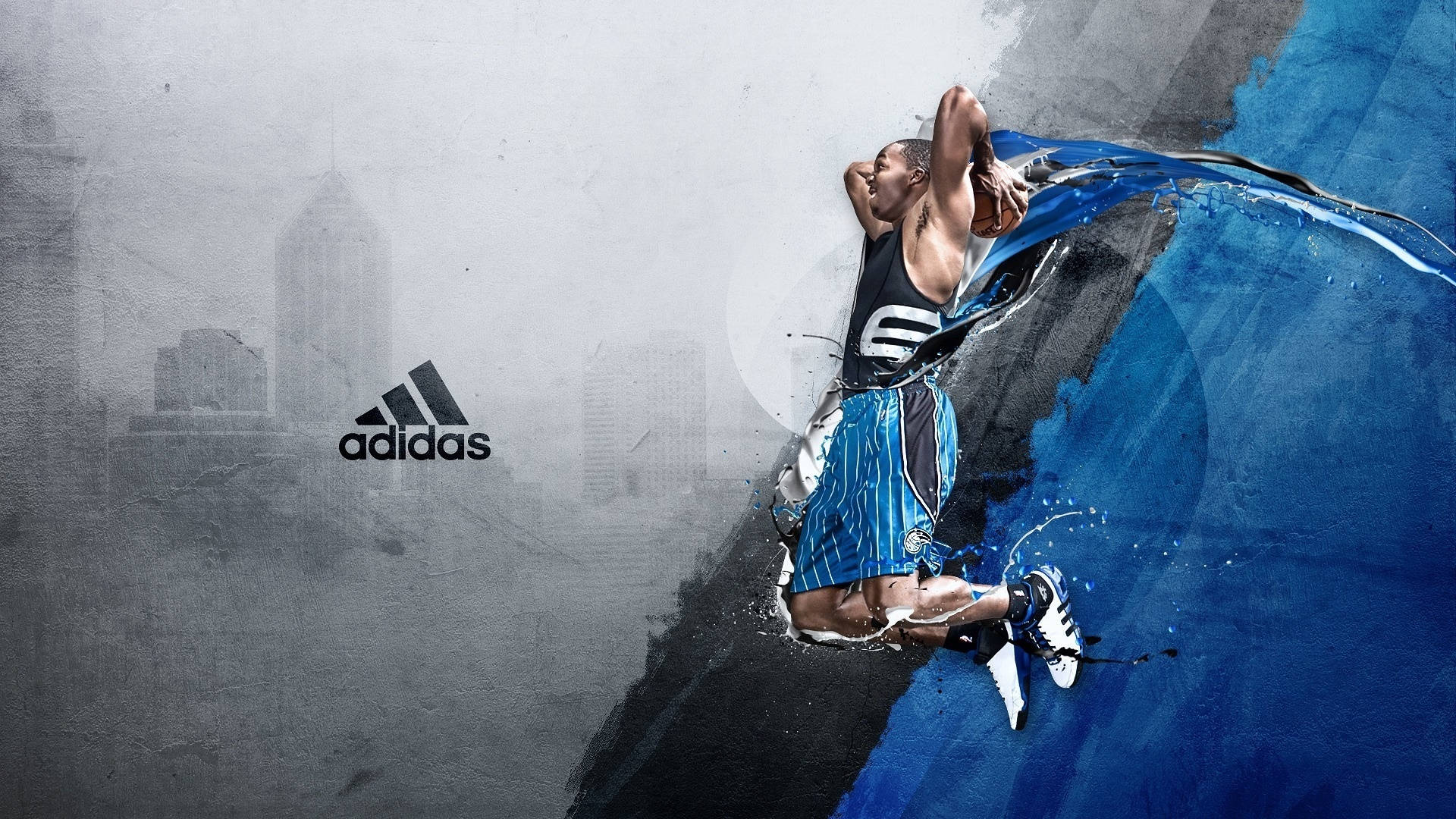 Athletic Themed Adidas Poster