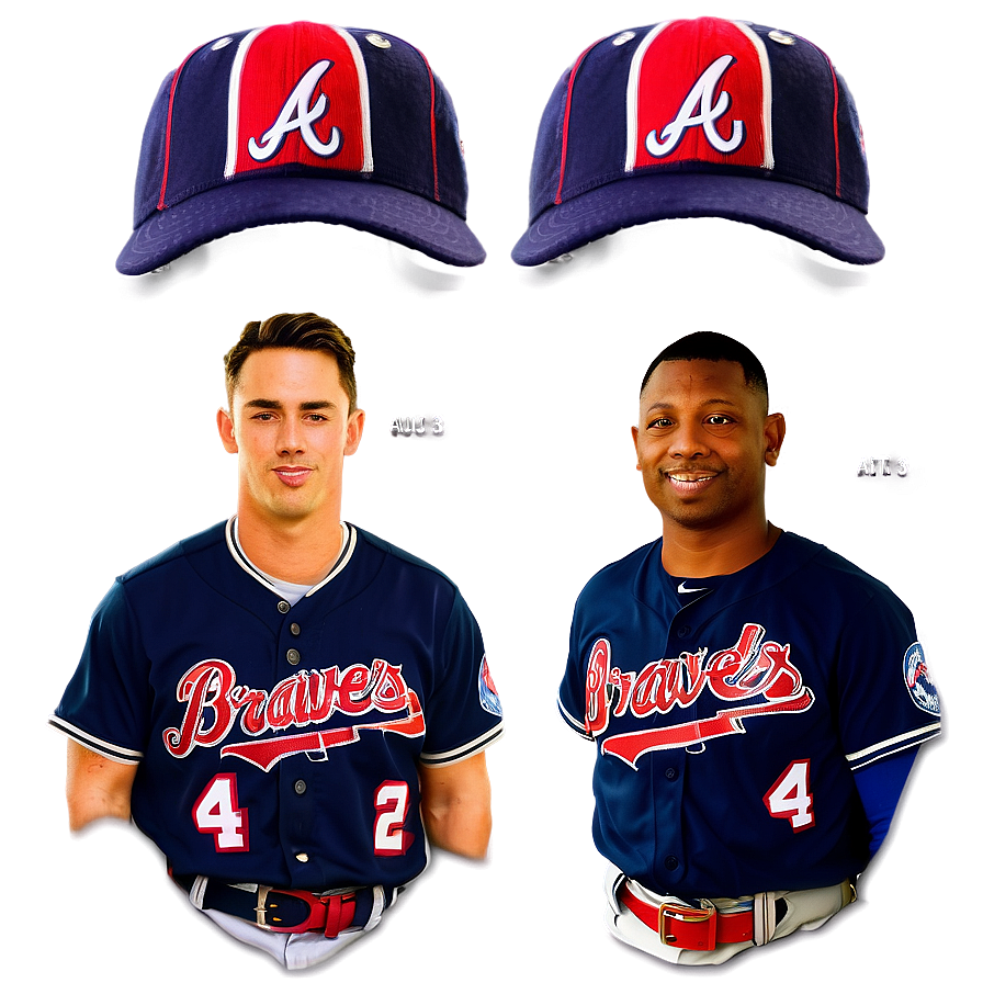 Download Atlanta Braves All-star Players Png Sob | Wallpapers.com