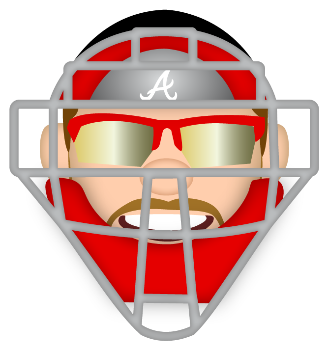 Atlanta Braves Catcher Emoji PNG