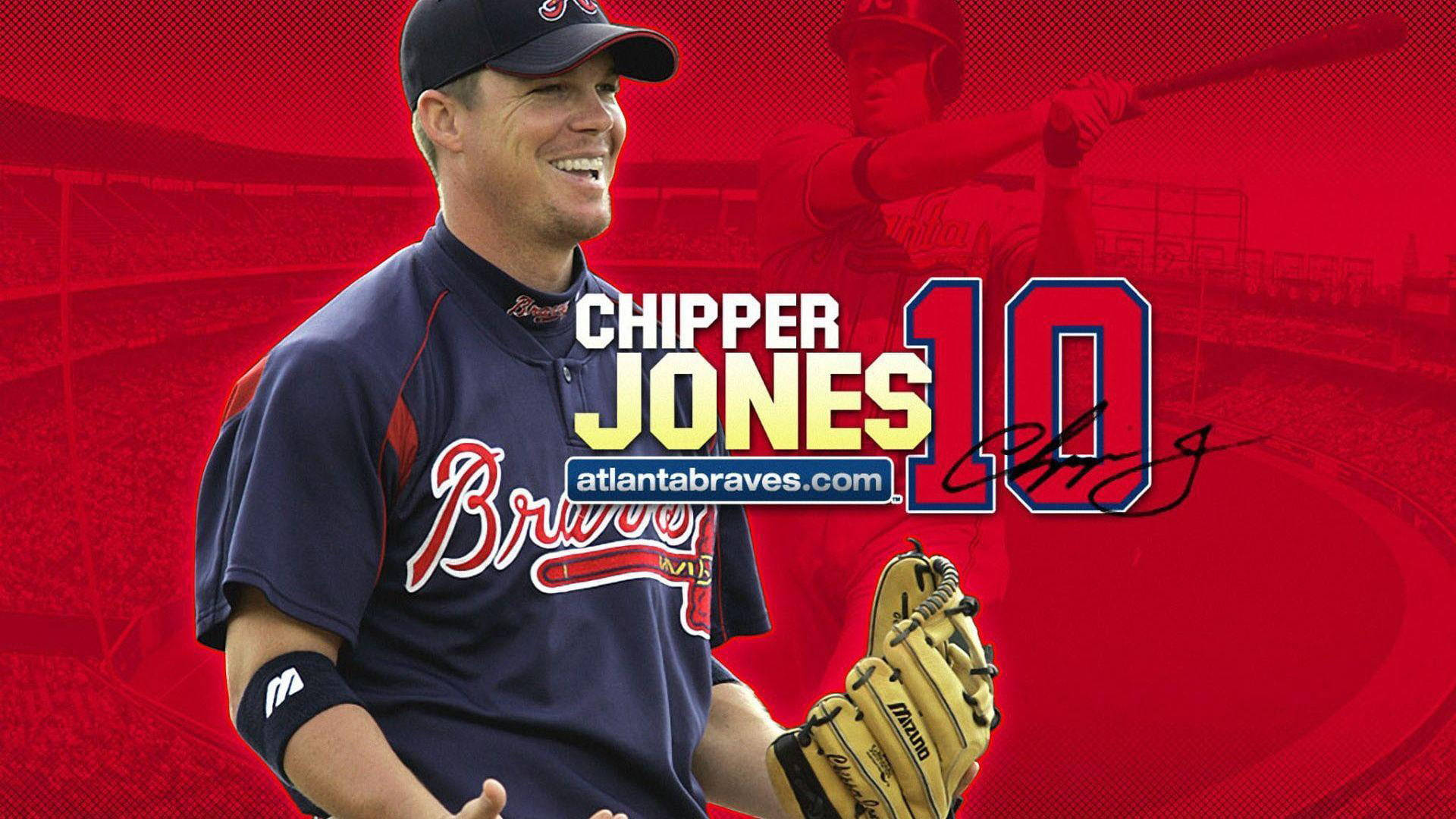 Atlanta Braves Chipper Jones Wallpaper