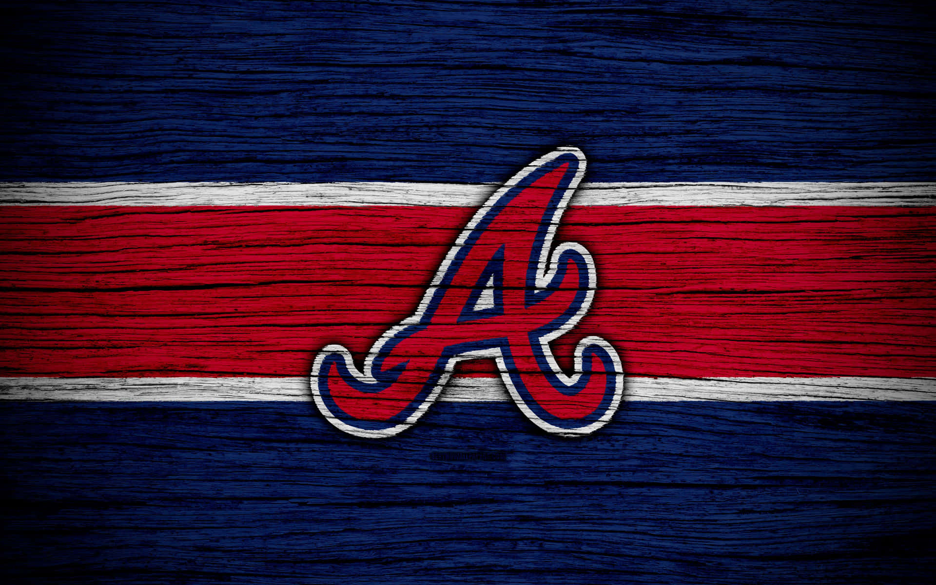 Celebrate the Atlanta Braves with a desktop wallpaper Wallpaper
