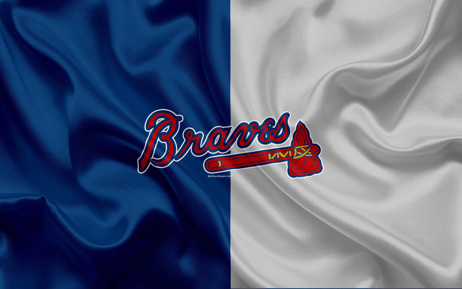 Elequipo De Béisbol De Los Estados Unidos, Los Atlanta Braves. Fondo de pantalla