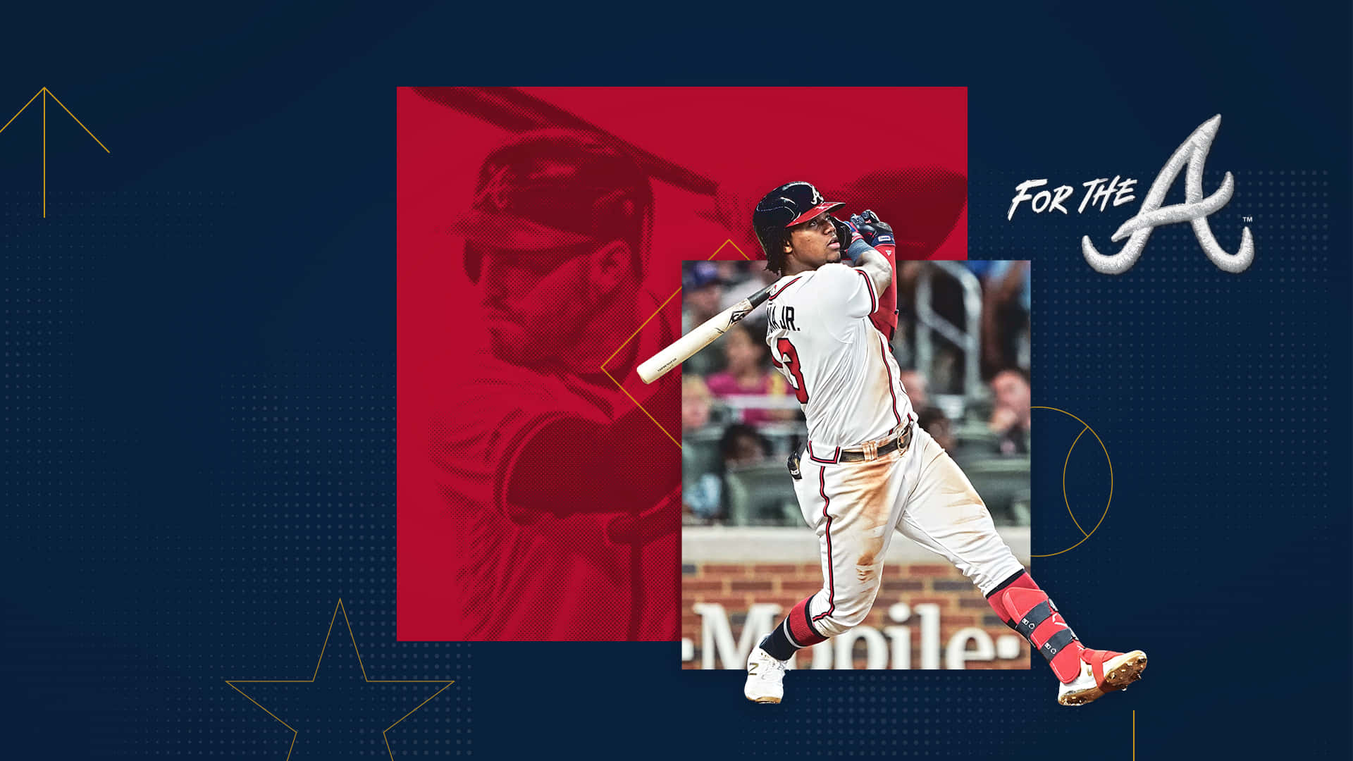 Download The Atlanta Braves Win Their Division in a Historic Night of  Baseball Wallpaper
