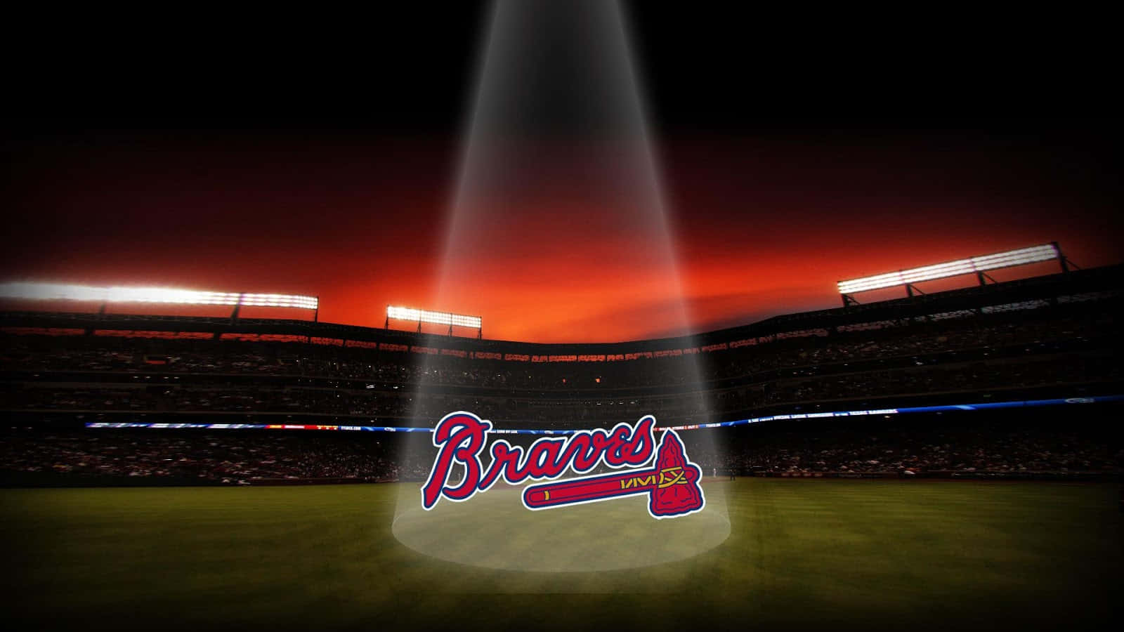 Gør dig klar til sæsonen med denne Atlanta Braves Desktop tapet! Wallpaper
