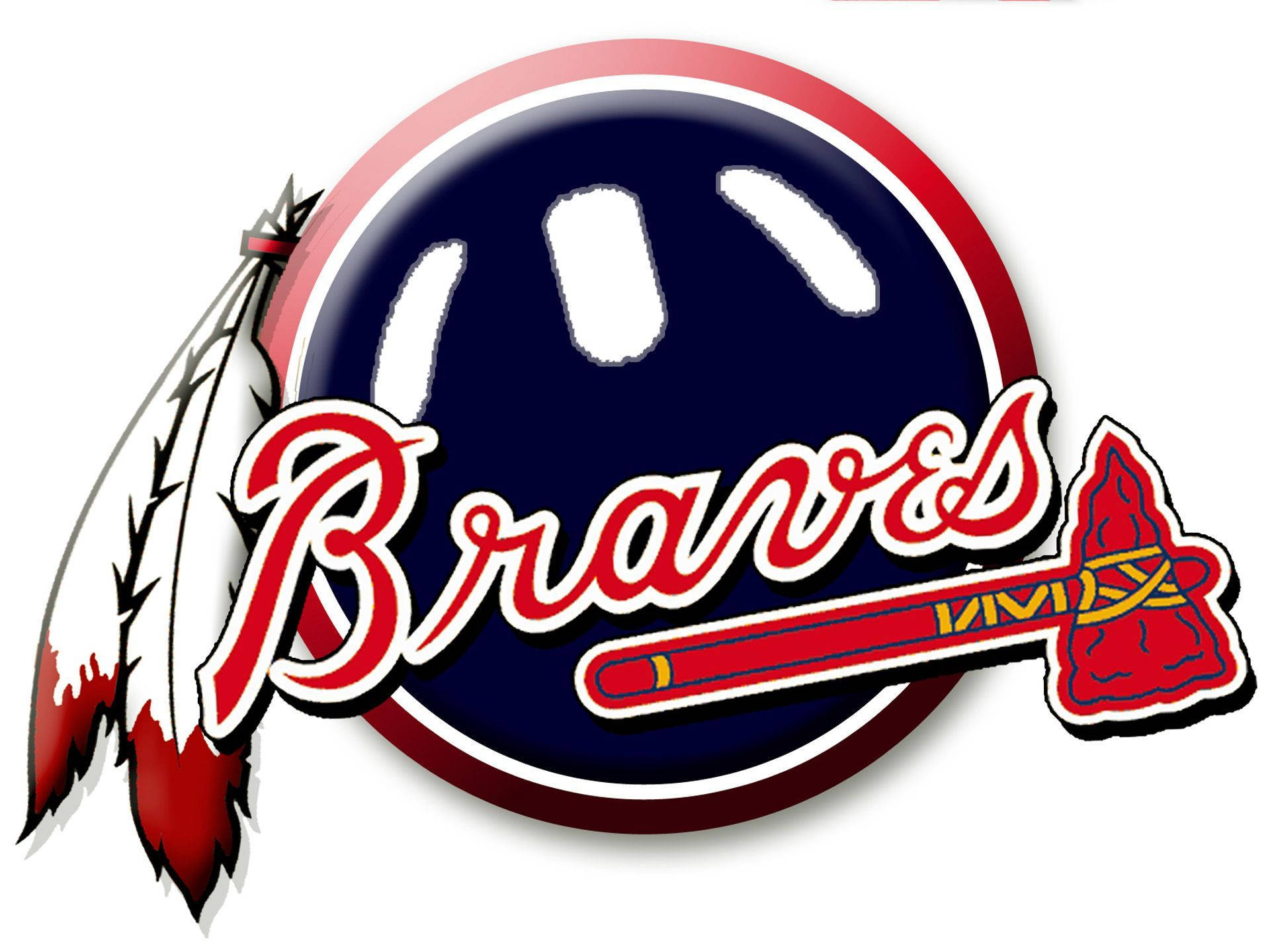 Atlanta Braves Feathers And Axe