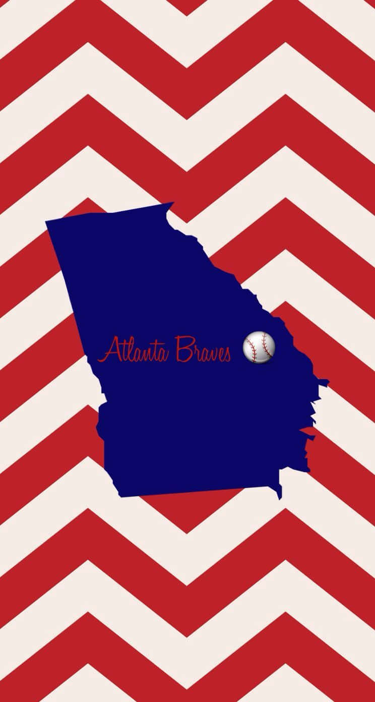 "Show your Braves pride with this official Atlanta Braves iPhone!" Wallpaper