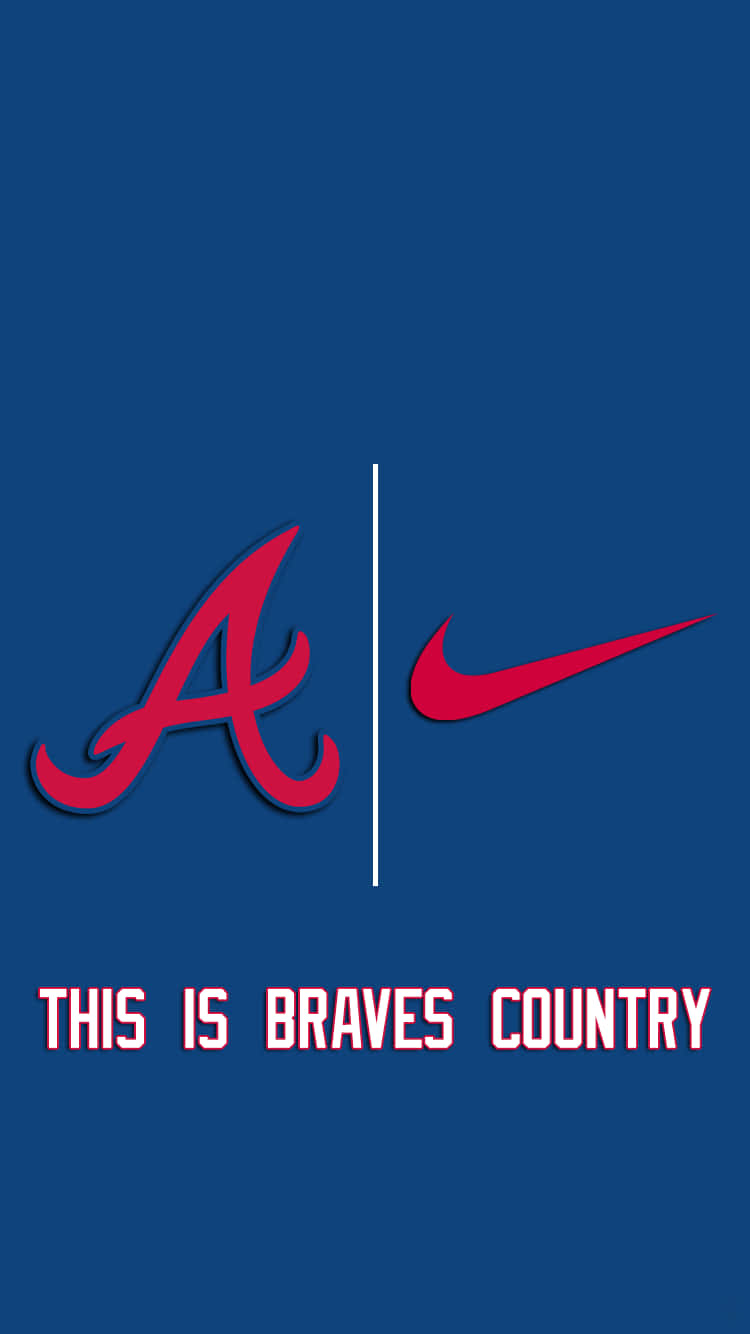 Game Ready! Show Your Braves Pride with an Atlanta Braves Iphone Wallpaper