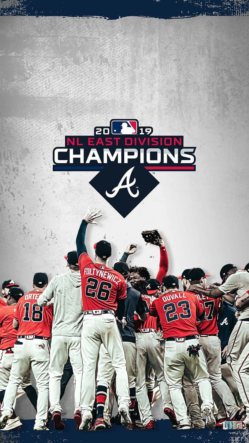 Show your Atlanta Braves pride with the official team app Wallpaper