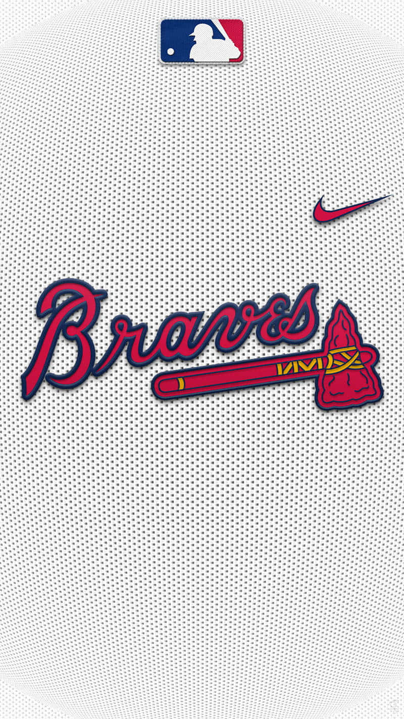Apoyaa Tus Atlanta Braves Con Un Fondo De Pantalla Para Iphone. Fondo de pantalla