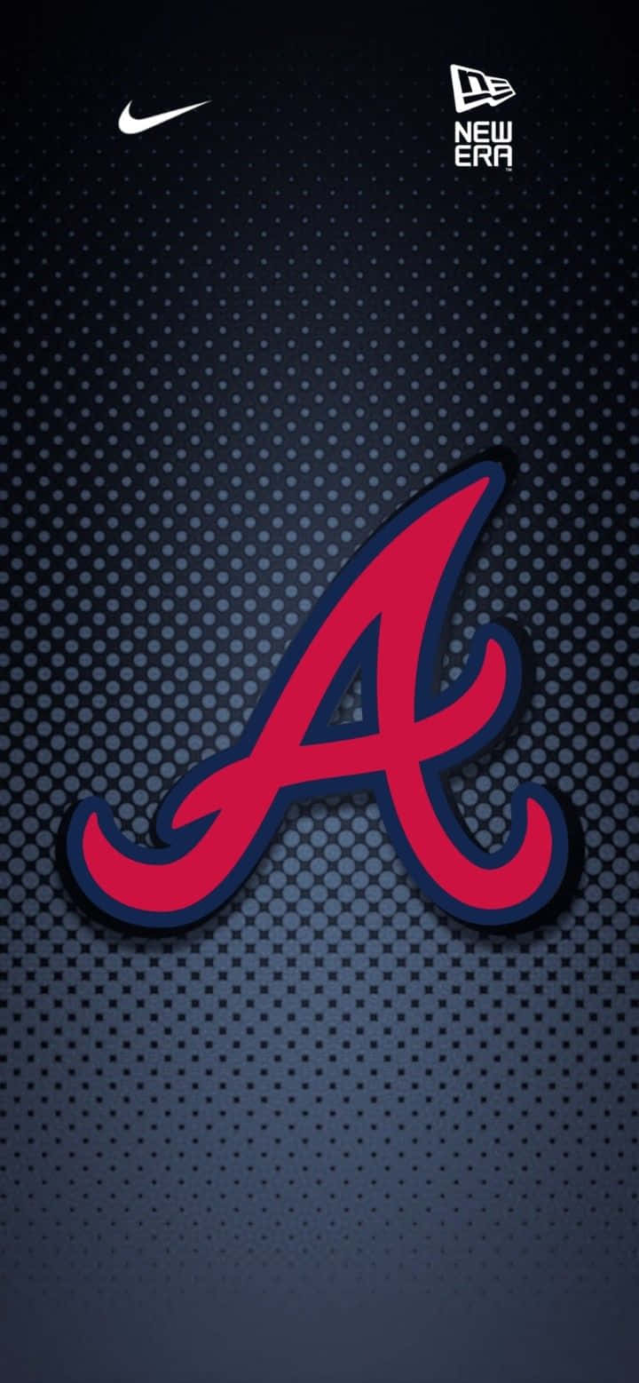 ¡animaa Los Atlanta Braves En Todas Partes Con Un Iphone Oficial De Los Braves! Fondo de pantalla