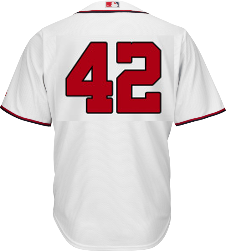 Atlanta Braves Number42 Jersey PNG