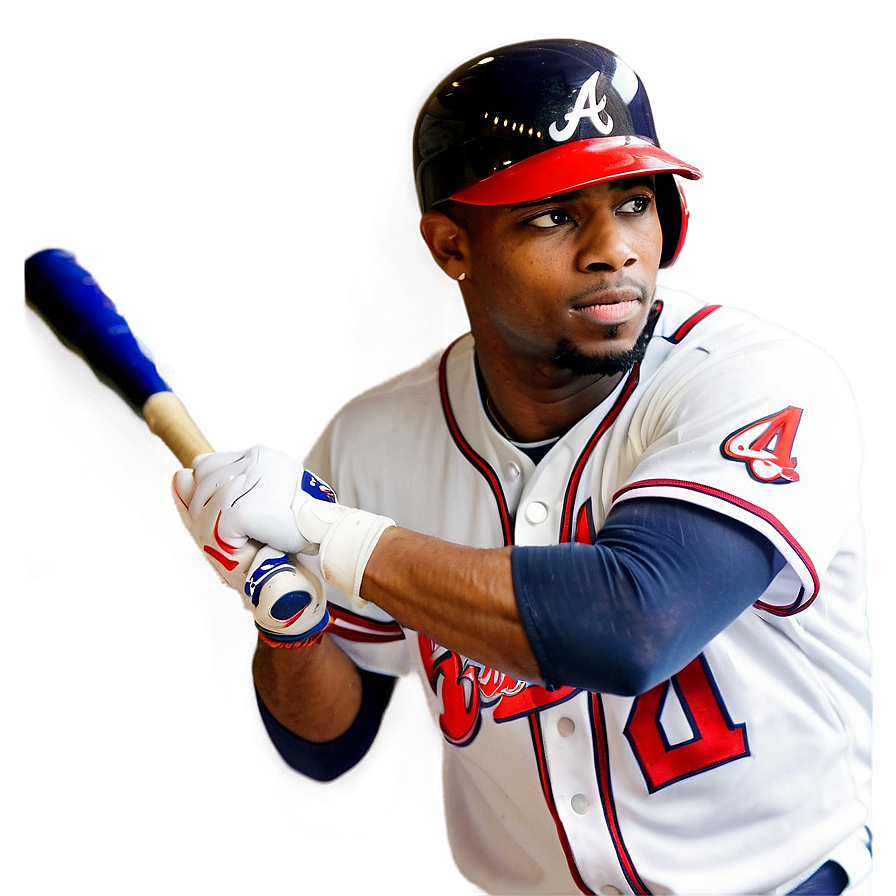 Atlanta Braves Player Batting Png 31 PNG