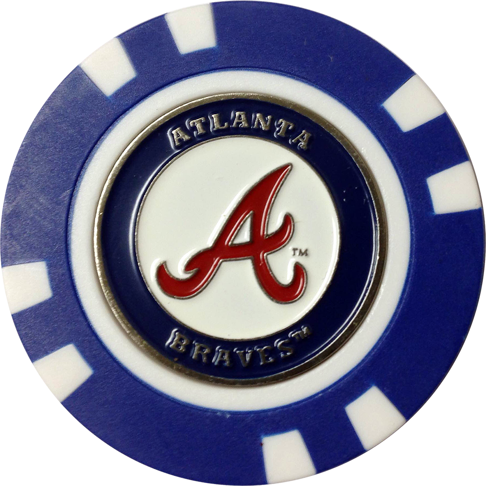 Atlanta Braves Poker Chip PNG