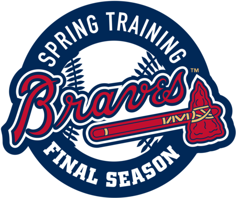 Atlanta Braves Spring Training Final Season Logo PNG