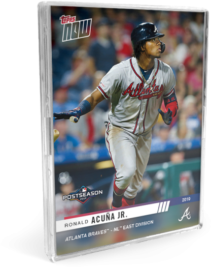 Atlanta Braves Topps Baseball Card PNG