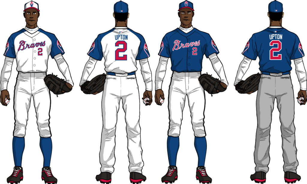 Atlanta Braves Uniform Concept Art PNG