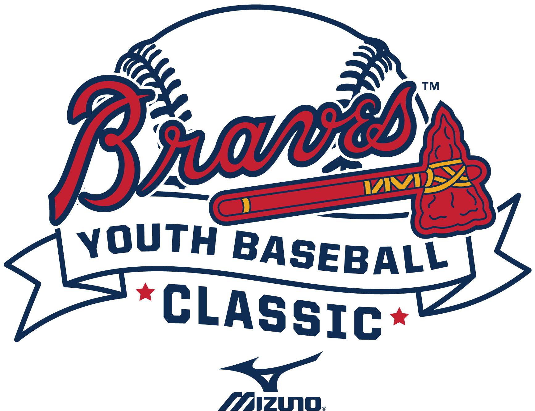 Atlanta Braves Youth Baseball Classic Logo PNG