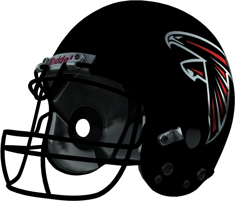 Atlanta Falcons Helmet Side View PNG
