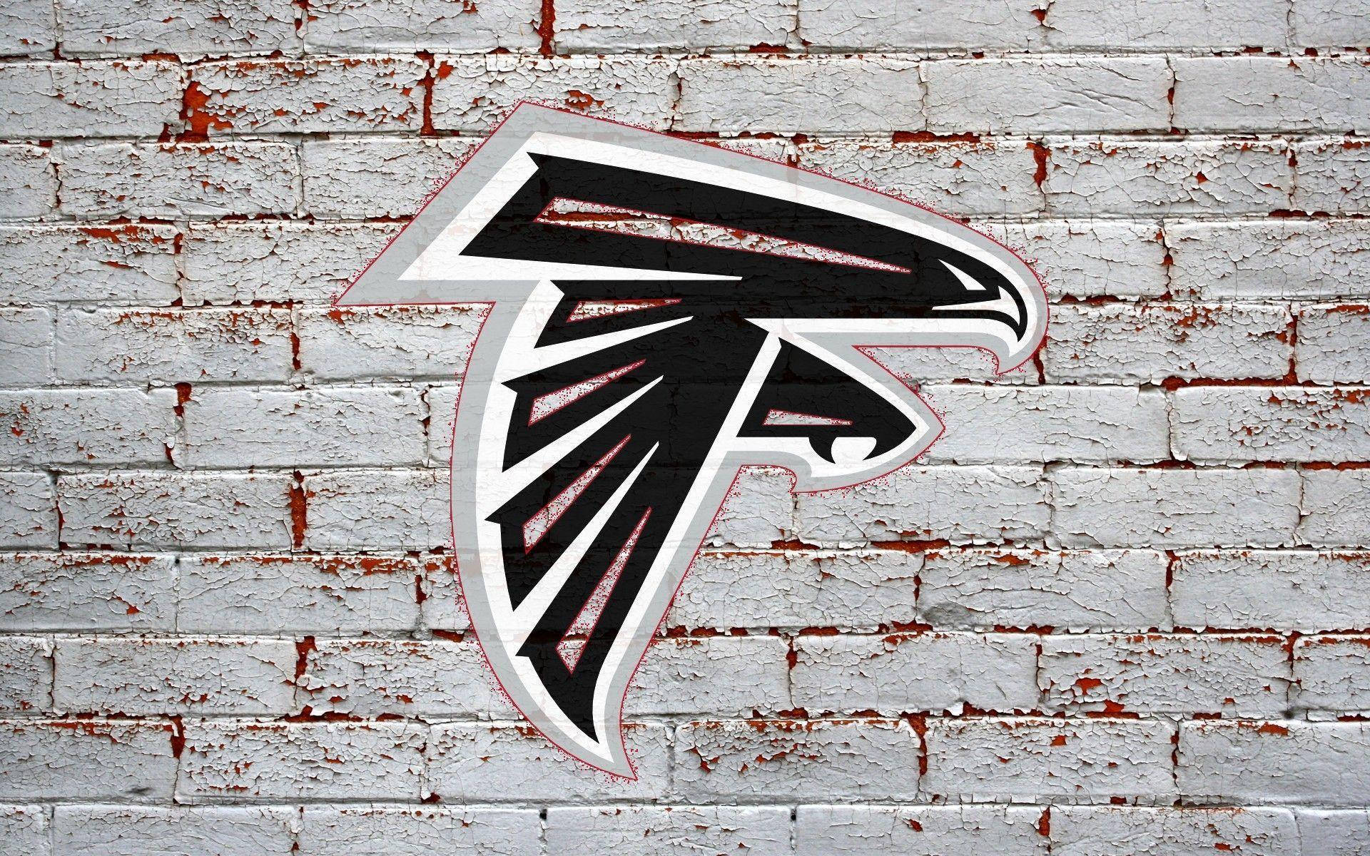 Atlanta Falcons On Wall Wallpaper