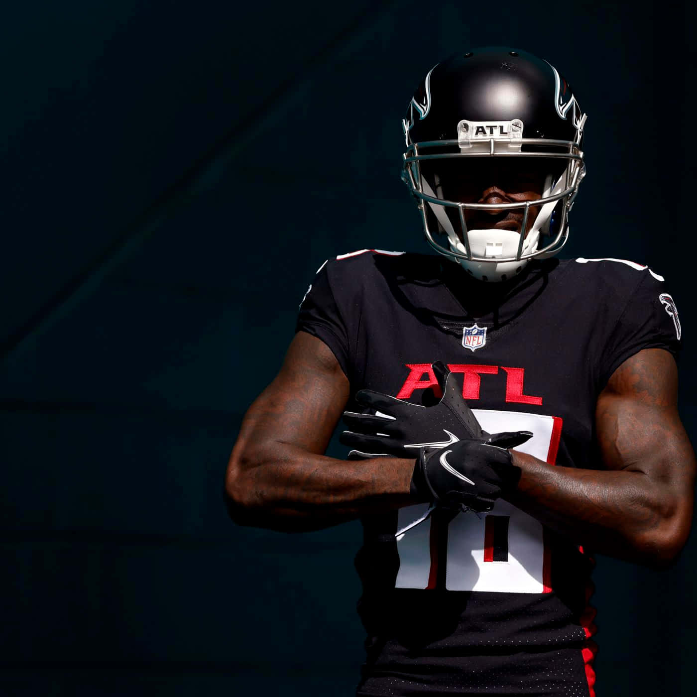 Atlanta Falcons Player Portrait Wallpaper