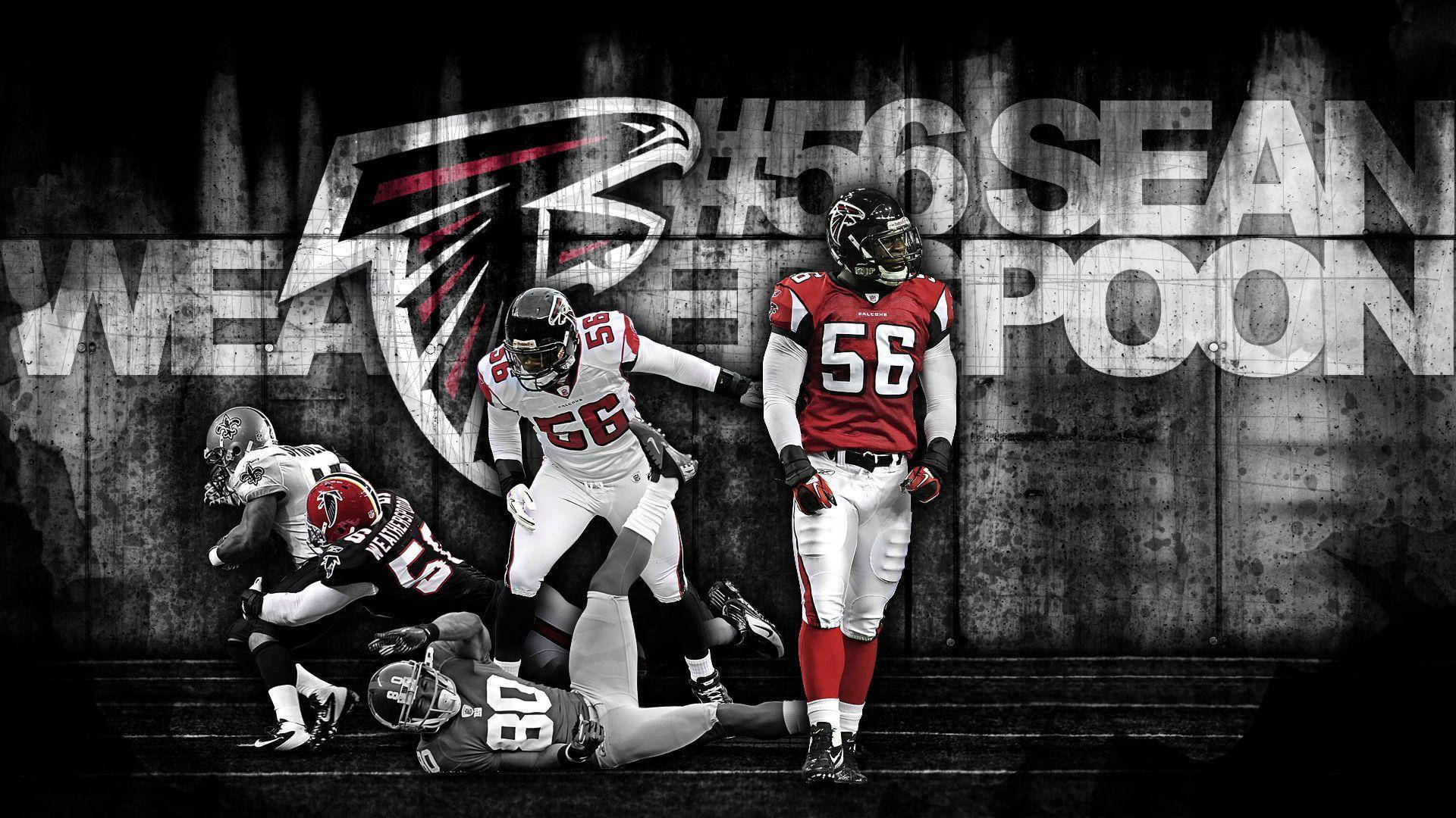 Atlanta Falcons Sean Weatherspoon. Wallpaper