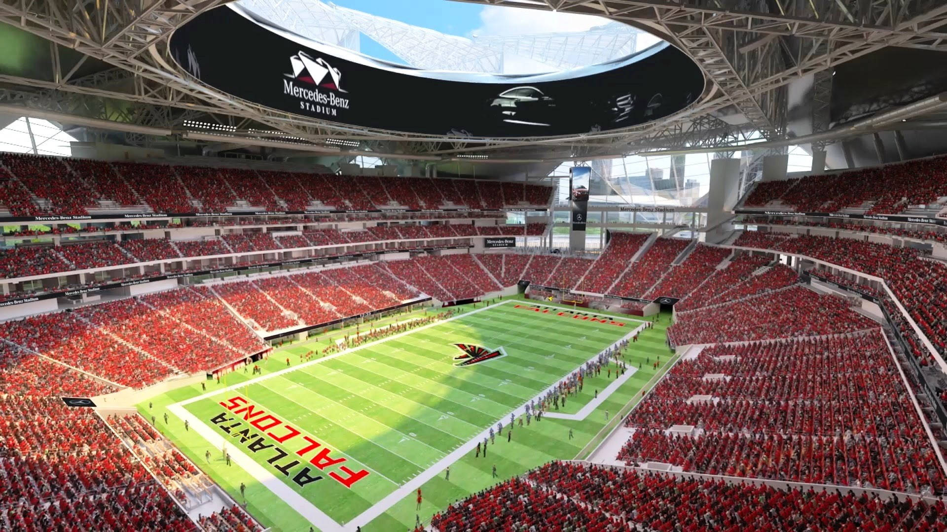 Atlanta Falcons Stadium Wallpaper