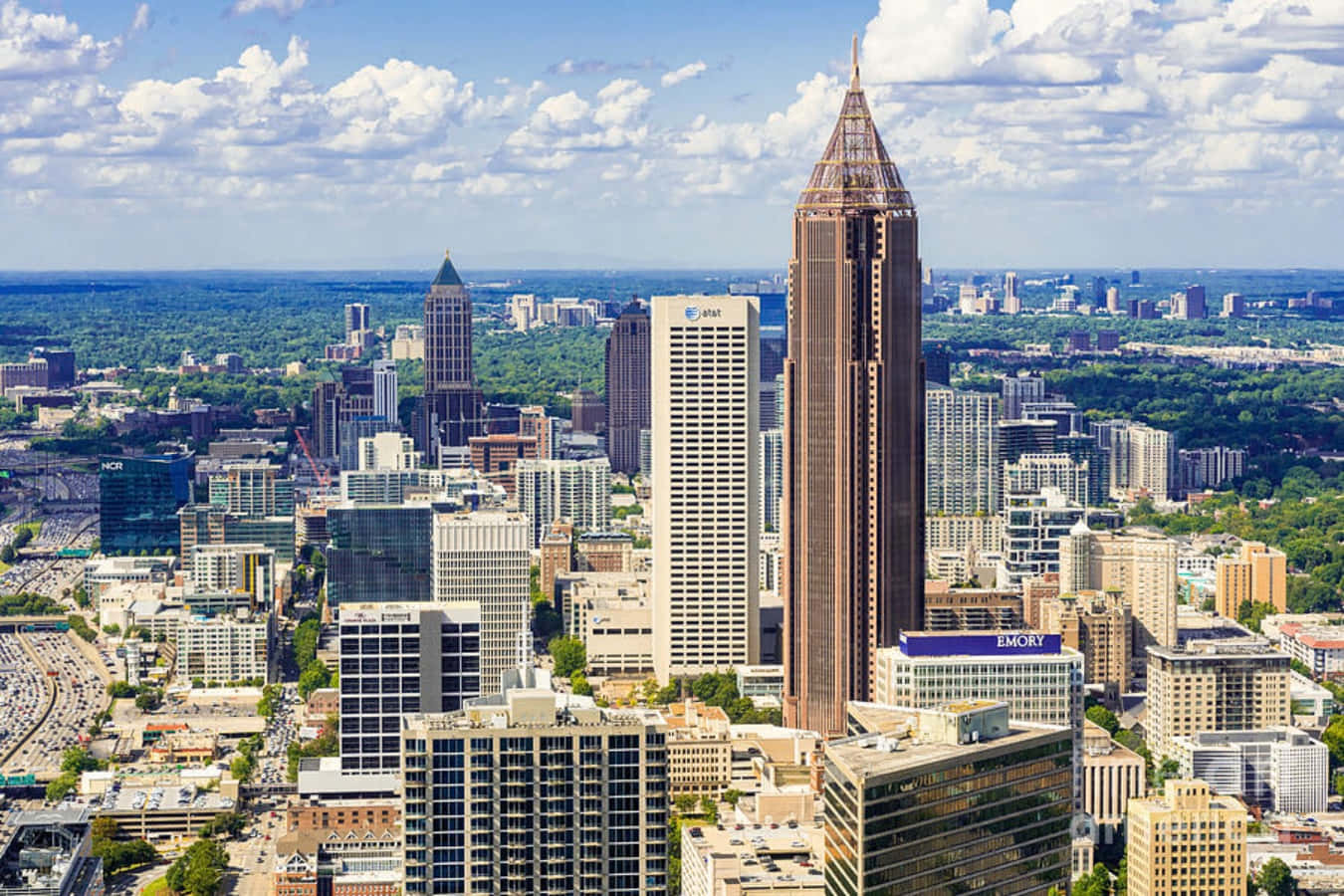 Enjoy a birds-eye view of Atlanta, Georgia