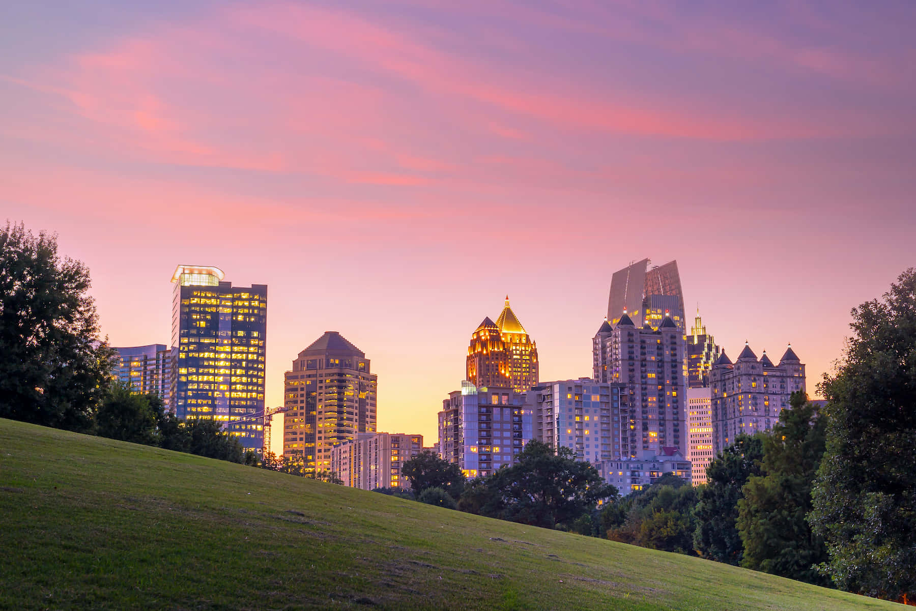 Goditiil Suggestivo Skyline E La Cultura Di Atlanta, Georgia