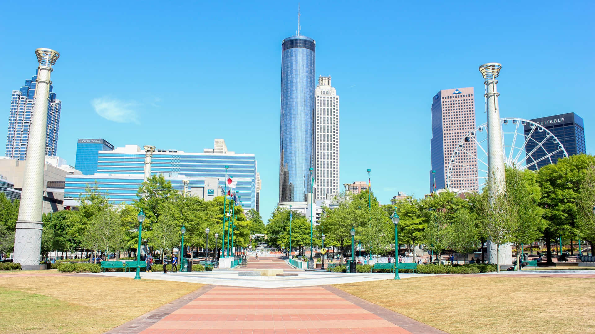 "The Bustling Cityscape of Atlanta, Georgia"