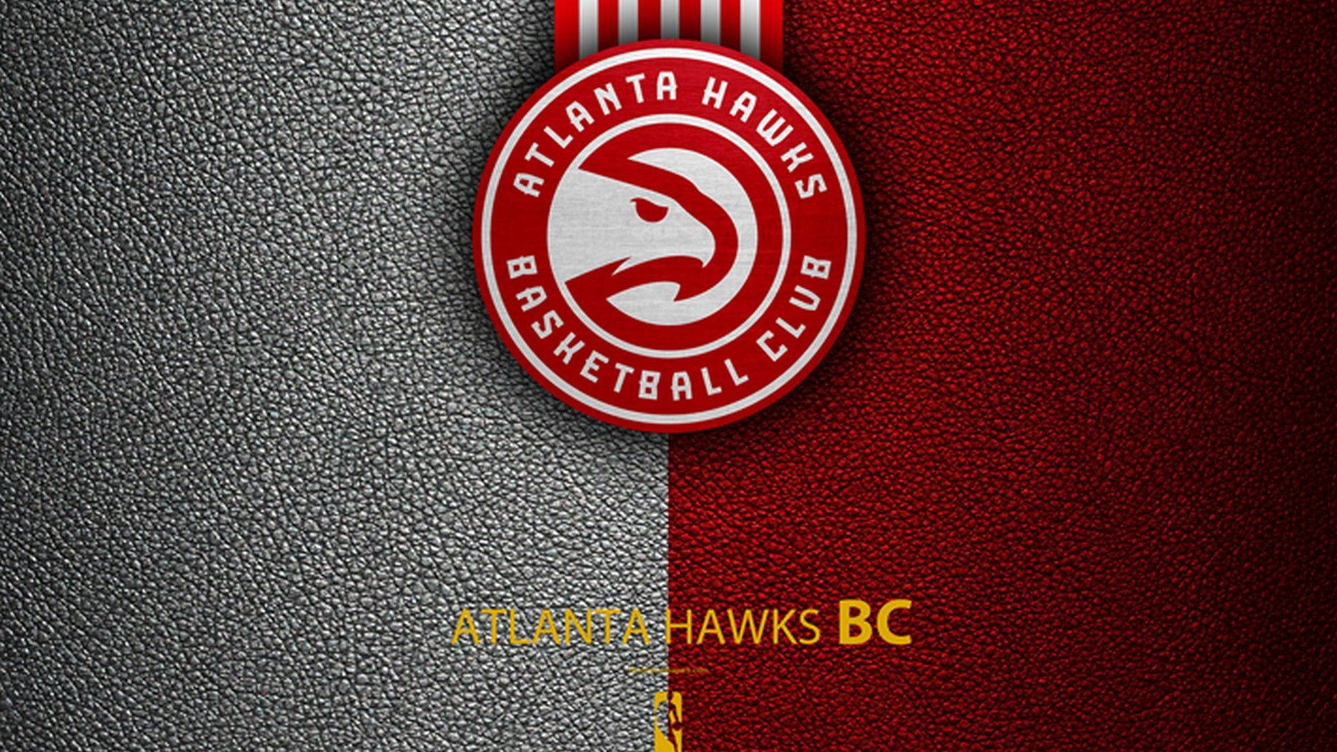 Atlanta Hawks i Lædermønster. Wallpaper