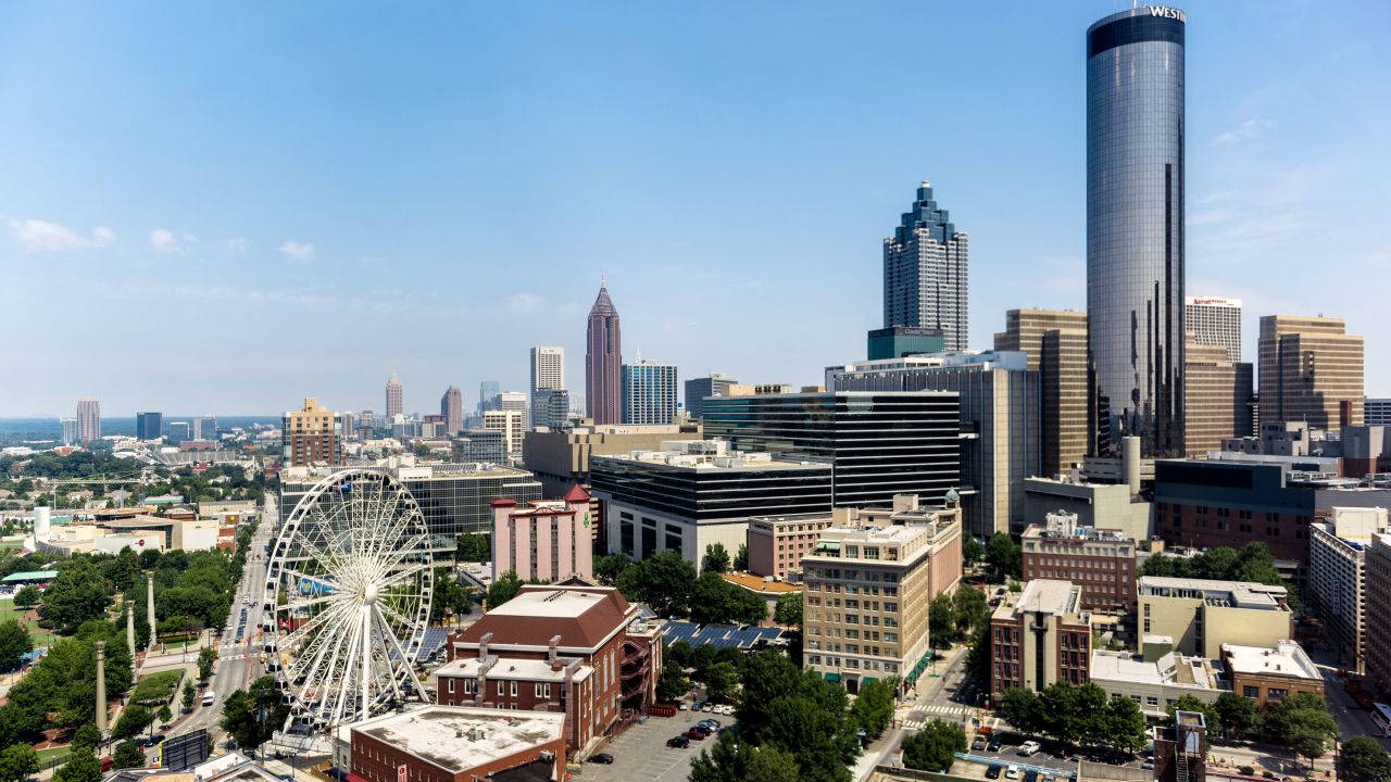 Atlanta Metropolis City Background