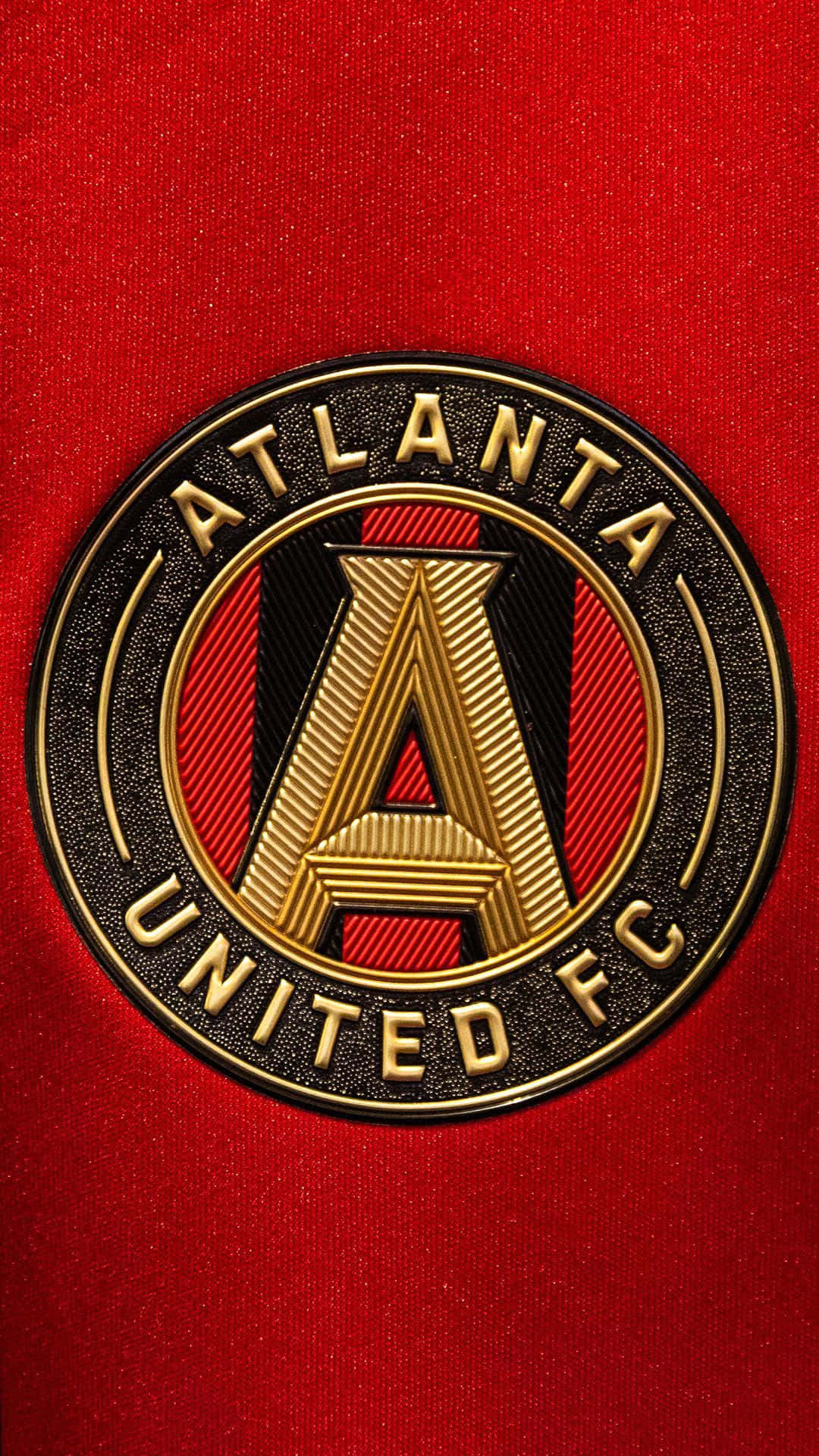Clubede Futebol Atlanta United Fc Em Vermelho. Papel de Parede