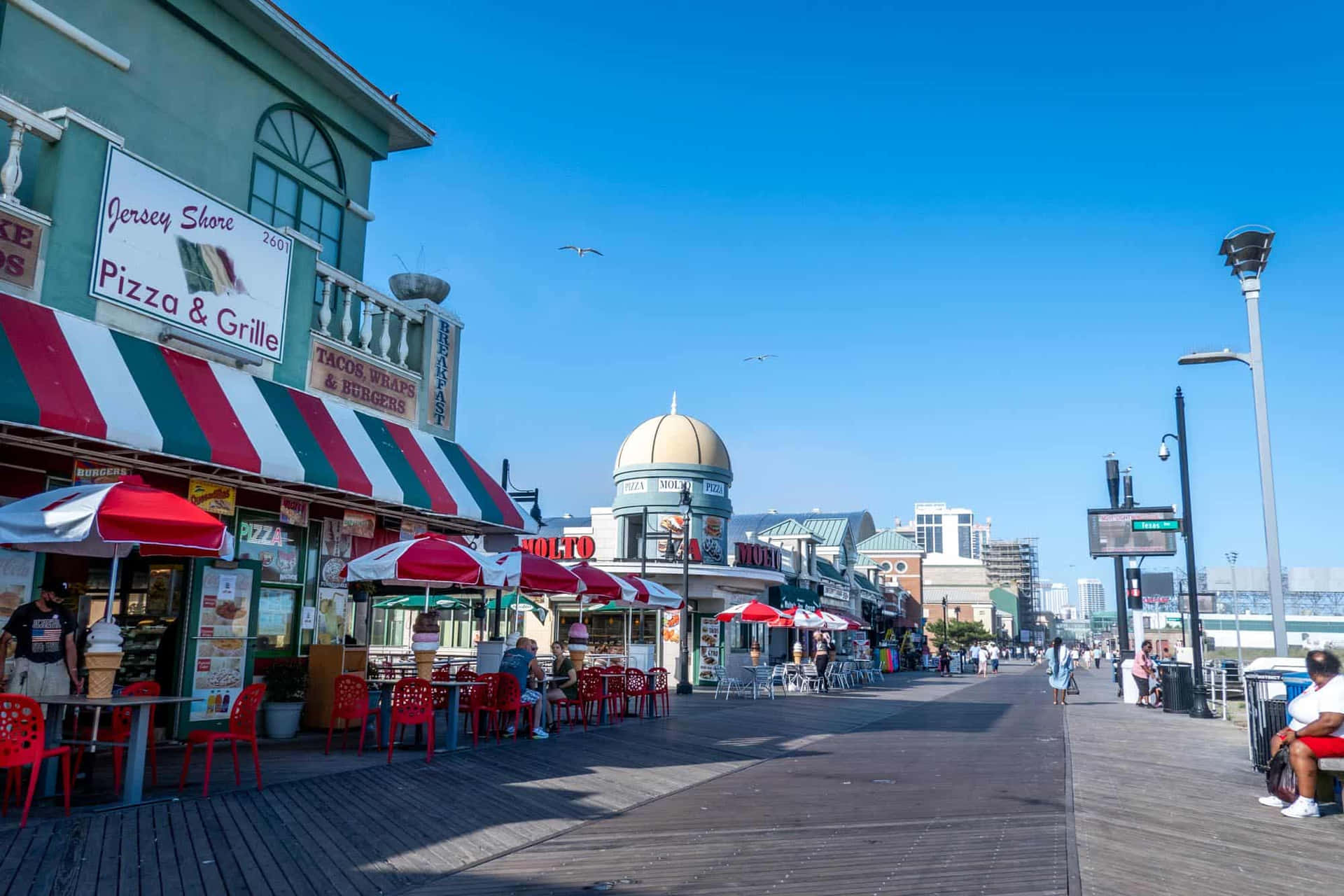 Atlantic City Restaurants On Boardwalk Picture