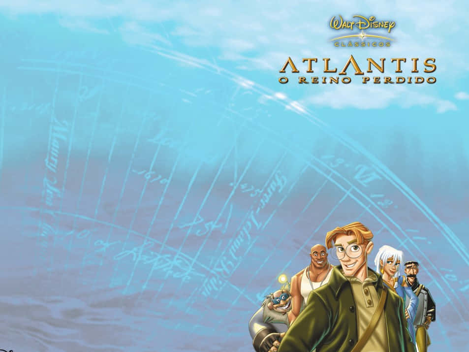 Atlantis The Lost Empire 2001 Film Wallpaper