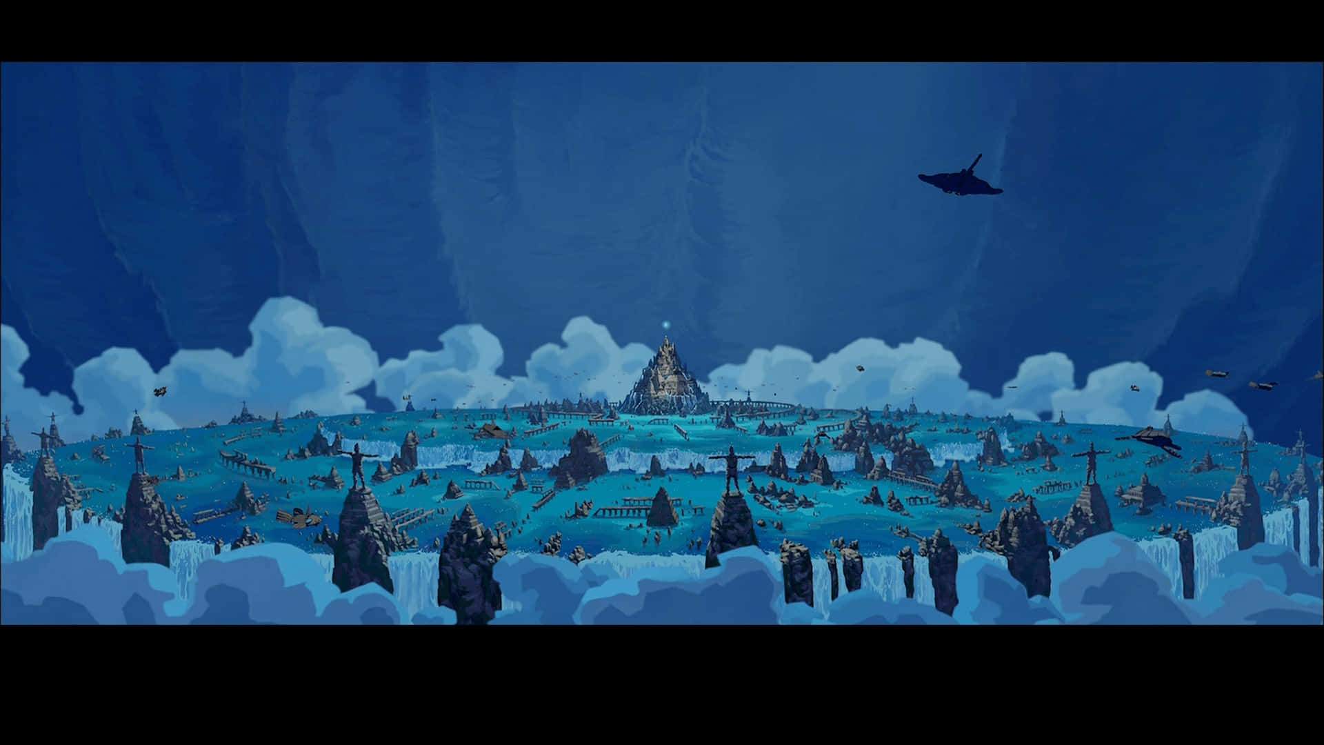 Atlantis The Lost Empire City Wallpaper
